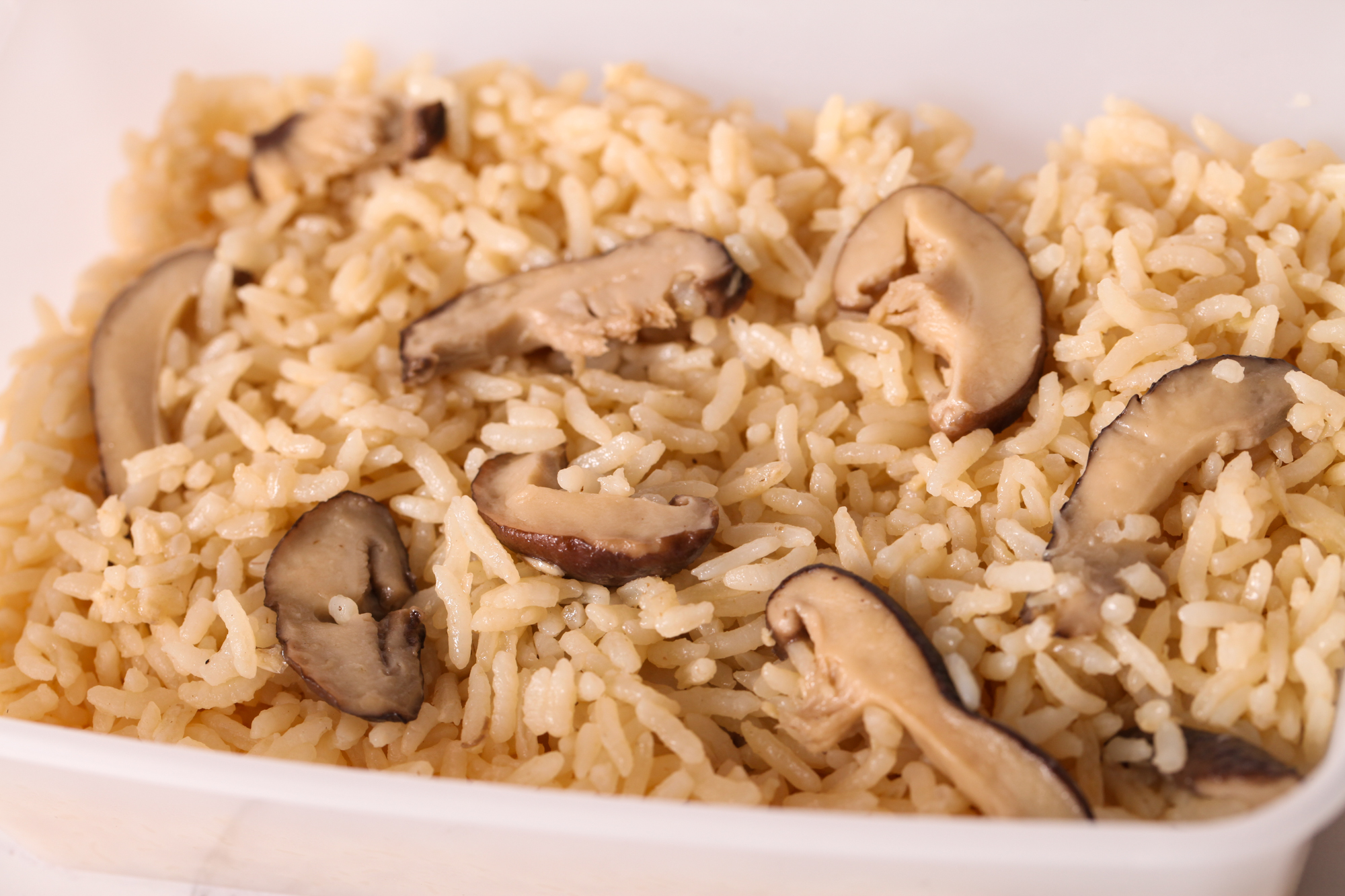 Side dish : Mushroom bone broth rice